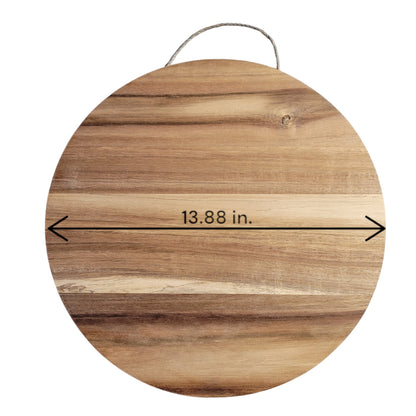 America the Beautiful Acacia Wood Sign with Epoxy Inlay